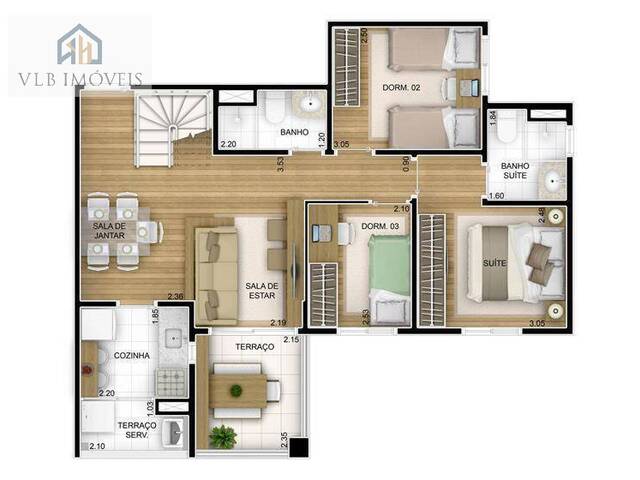 #3349 - Duplex para Venda em São Paulo - SP