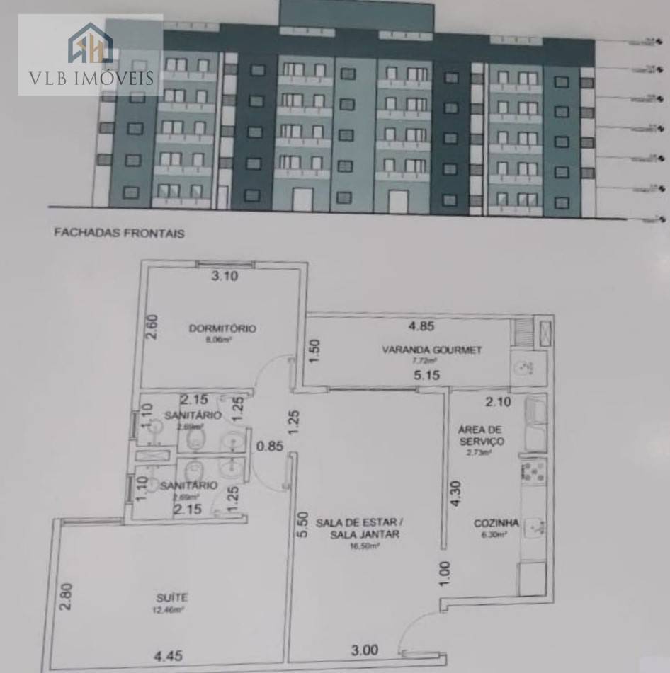 Apartamento, 2 quartos, 686 m² - Foto 1